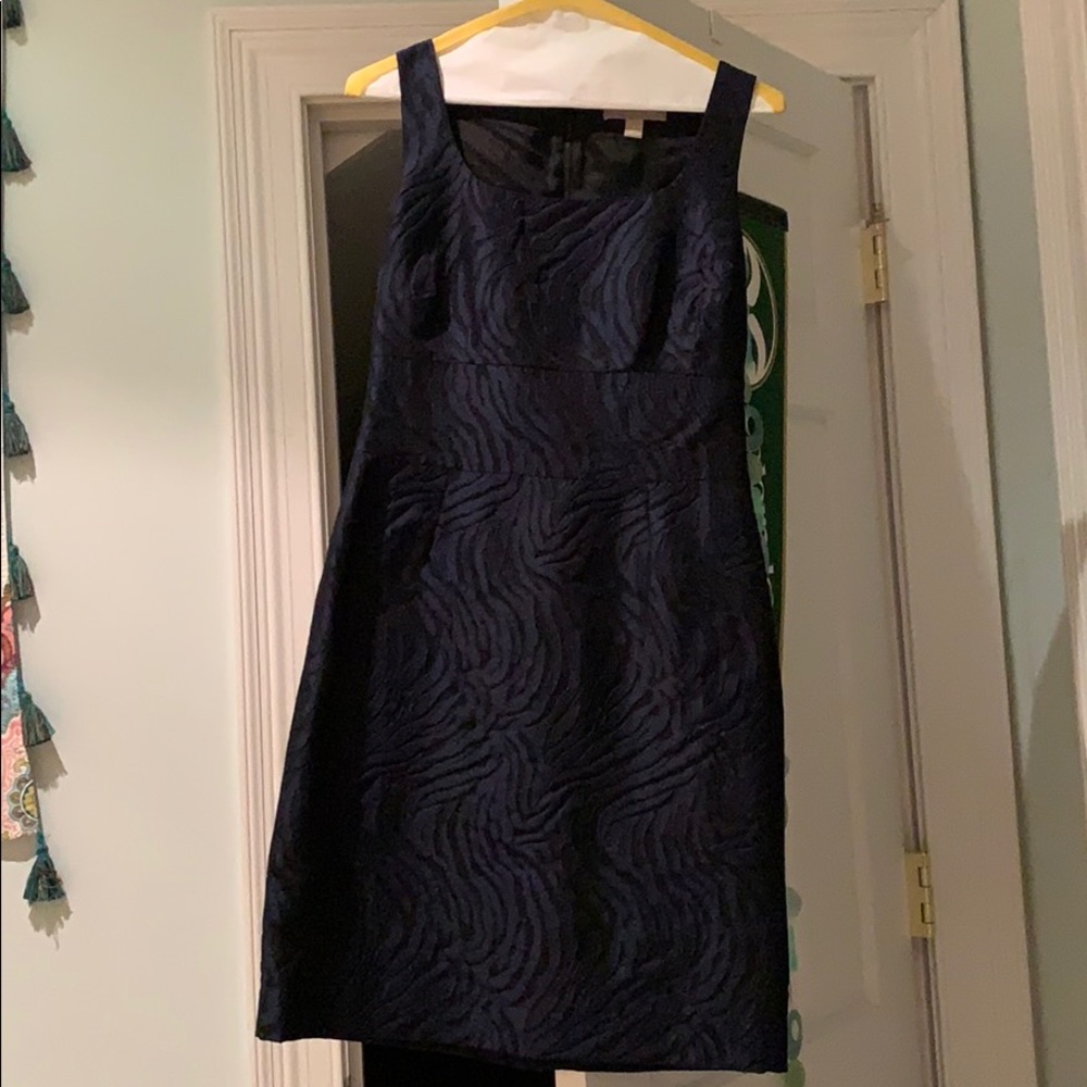 Blue/black dress